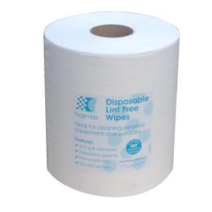 Hygimax Disposable Lint Free Wiping Roll 38x38cm 400 Sheets